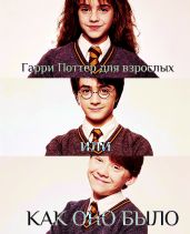 Гарри Поттер для взрослых или КАК ОНО БЫЛО
