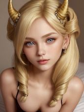 Мальчик с рожками