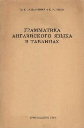 Грамматика английского языка в таблицах